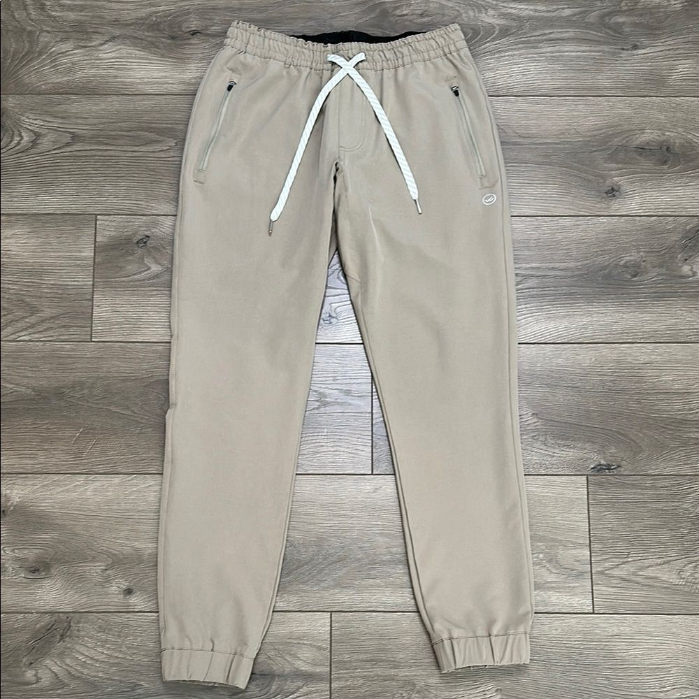 Men's Beige Joggers